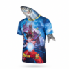 T-Shirt maniche corte OTSO Dragon Ball Super con grafica Goku e Vegeta