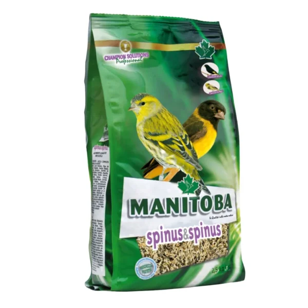Manitoba Spinus Miscela Semi per Fringillidi confezione professionale da 2,5kg
