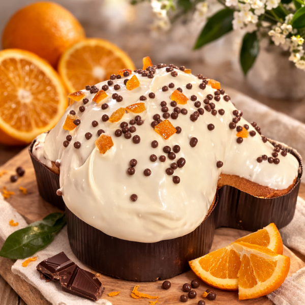 Colomba z pomarańczą i orzechem laskowym 1kg