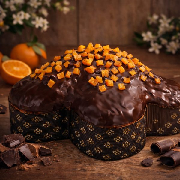 Colomba z późną mandarynką, gorzką czekoladą 1kg