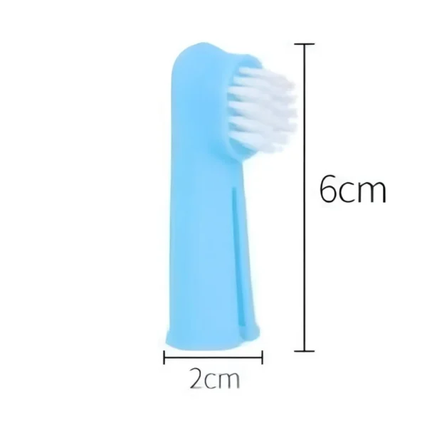 Spazzolino da Dito Cane Gatto in Silicone - 4pz